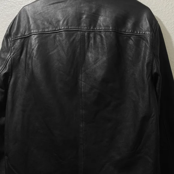 BRAND NEW POLO RALPH LAUREN LEATHER JACKET LARGE RETAILS $698